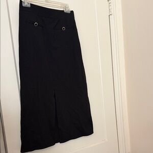 Messini Black Midi Skirt size M
